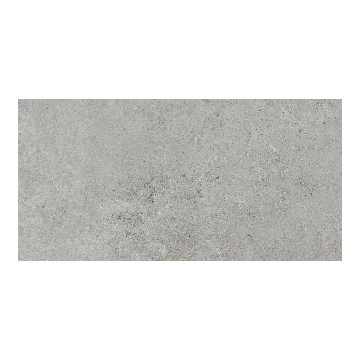 Imagen 0 de Azulejo de suelo rectificado 60x120 cm Limestone Roca Cerámica Gris