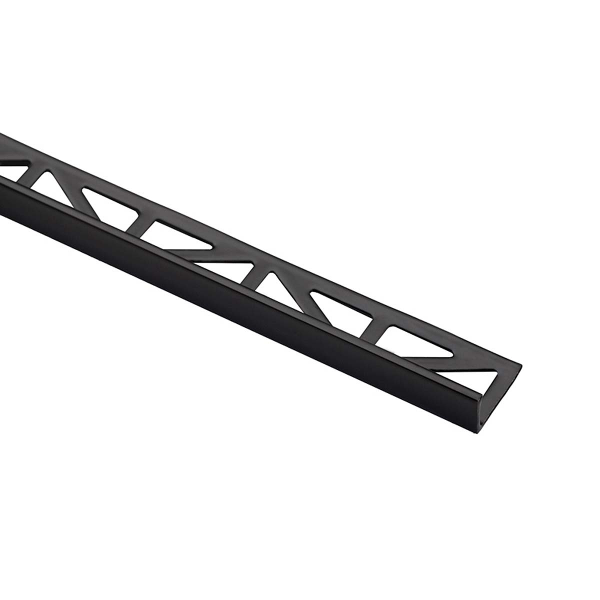 Perfil decorativo aluminio lacado para revestimientos cerámicos Pro-Mate 3 Porcelanosa - Negro Negro-1