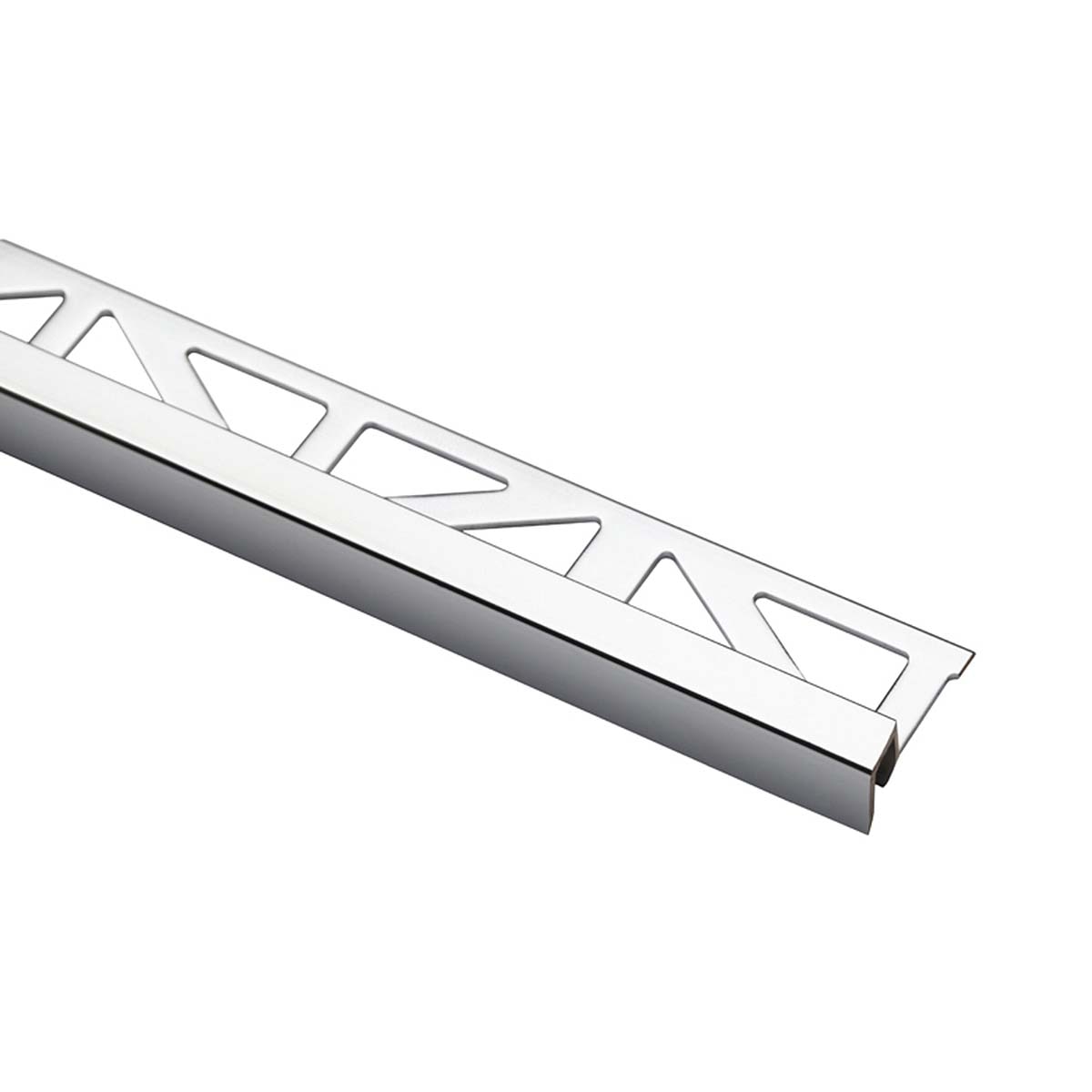 Perfil decorativo latón cromado para revestimientos cerámicos Pro-Part Porcelanosa - Cromo 11 mm Cromo-1