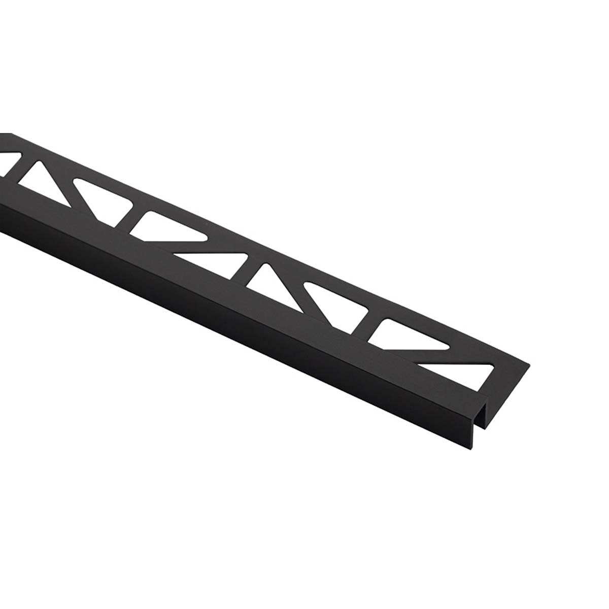 Perfil decorativo aluminio anodizado para revestimientos cerámicos Pro-Part Porcelanosa - Negro 11 mm Negro-1