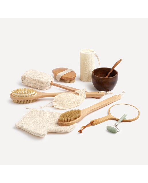 Escova de banho com cerdas Spa Natural-5