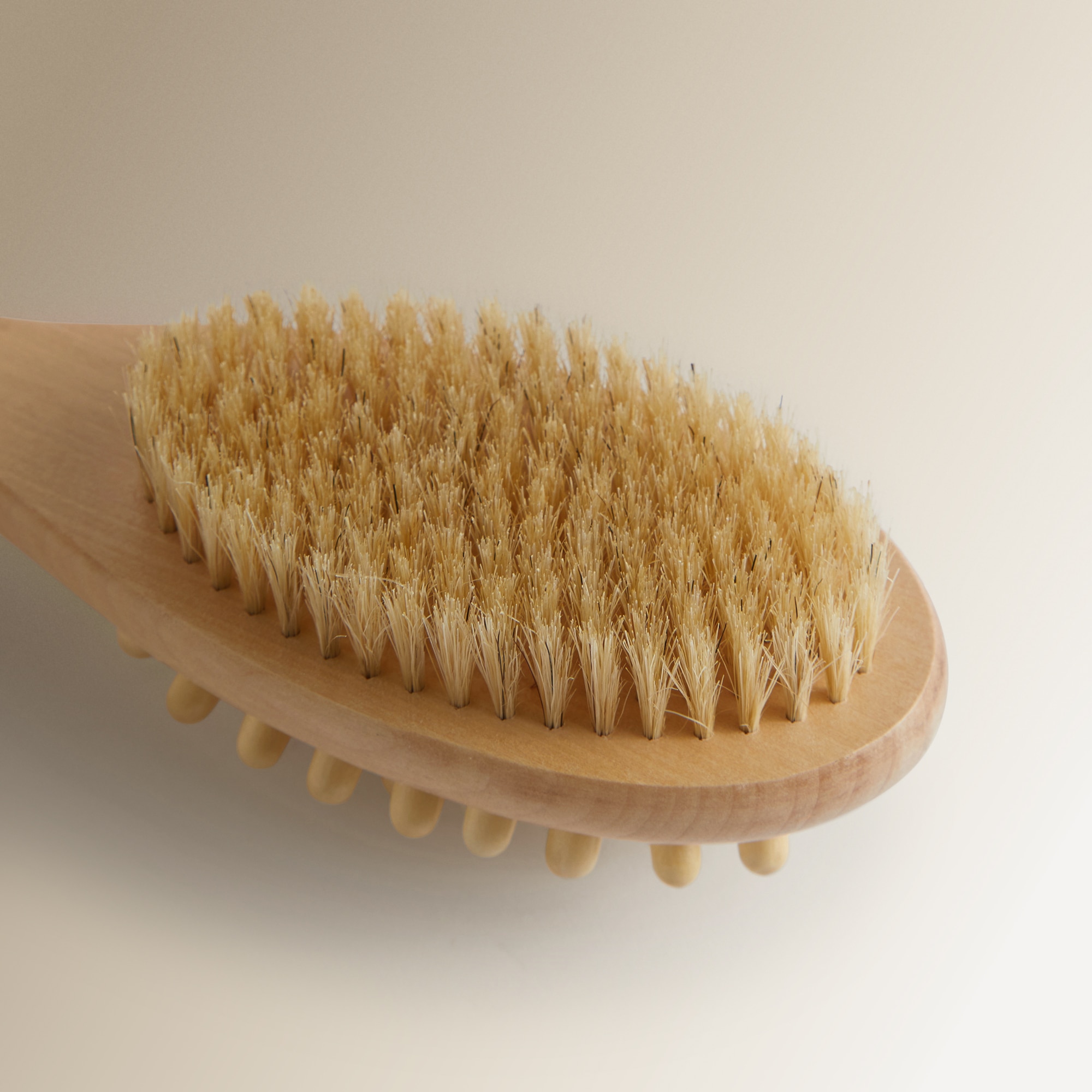 Escova de banho com cerdas e massagem Spa Natural-5