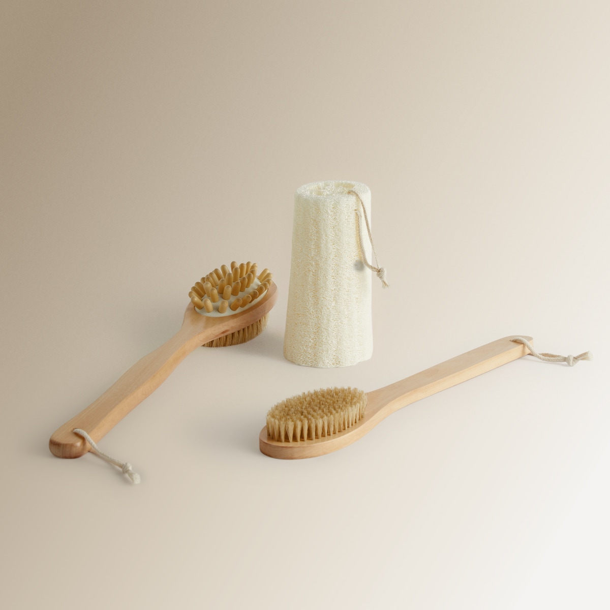 Cepillo de baño con cerdas y masaje Spa El Corte Inglés Natural-8