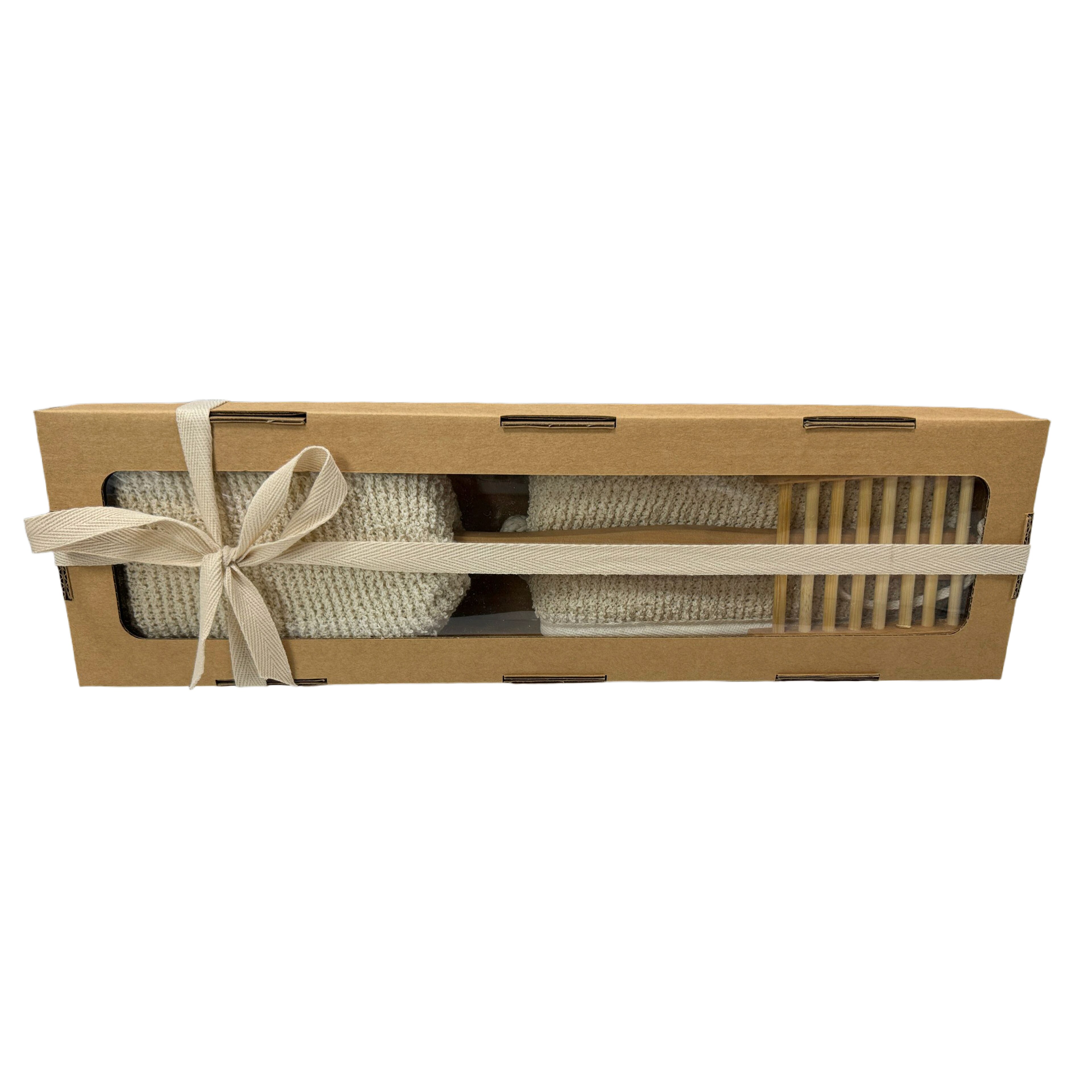 Conjunto de 3 Acessórios Spa Kida Bamboo-4