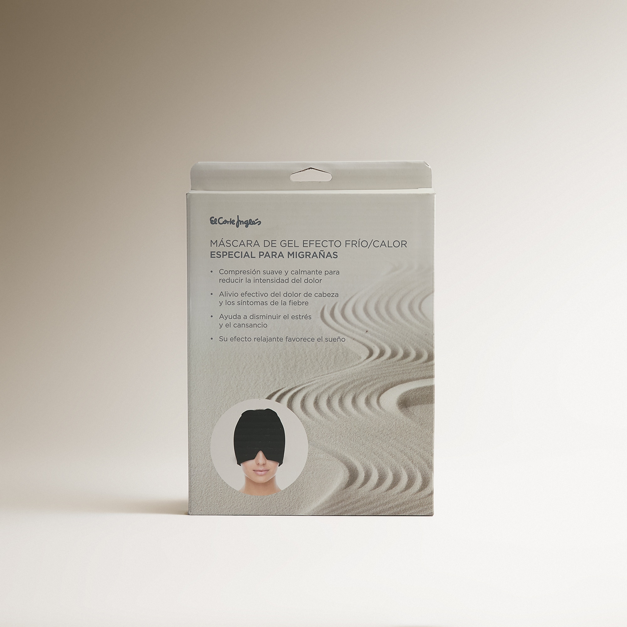 Máscara para Enxaquecas Spa Kida Preto-3