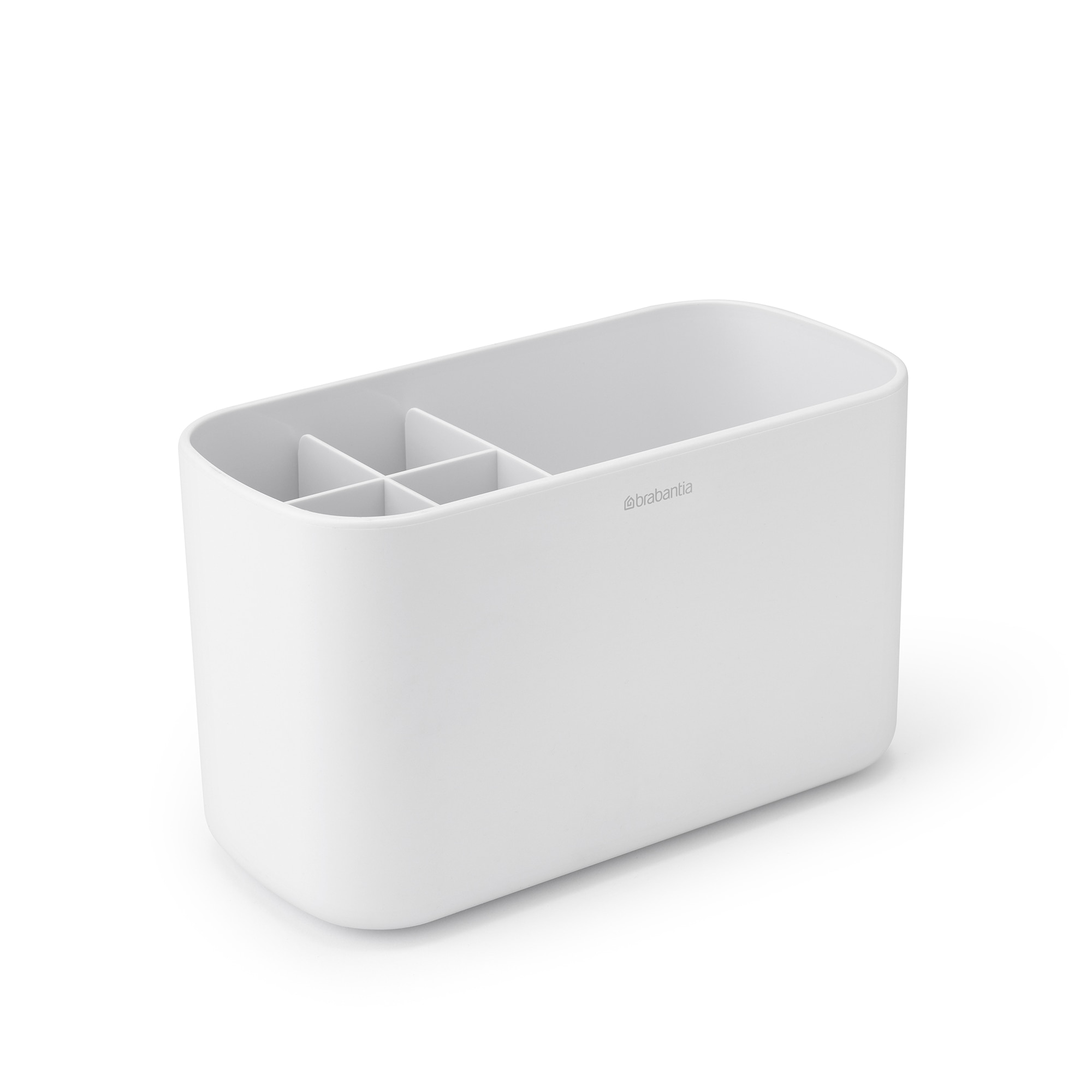 Imagen 1 de Organizador de baño 5 compartimentos ReNew Brabantia - Blanco Blanco