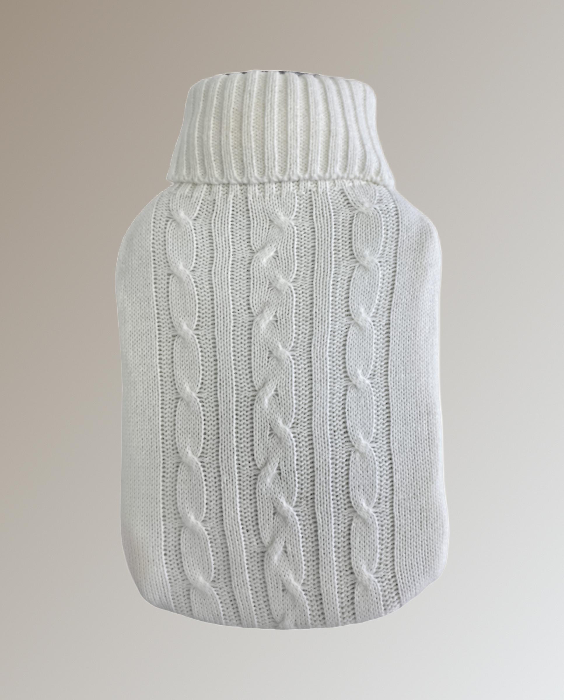 Bolsa agua caliente con forro lana - Blanco Blanco-3