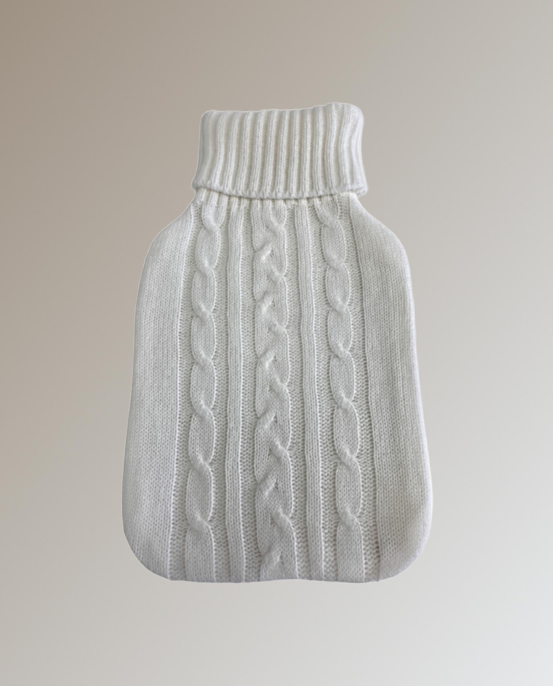 Bolsa agua caliente con forro lana - Blanco Blanco-4