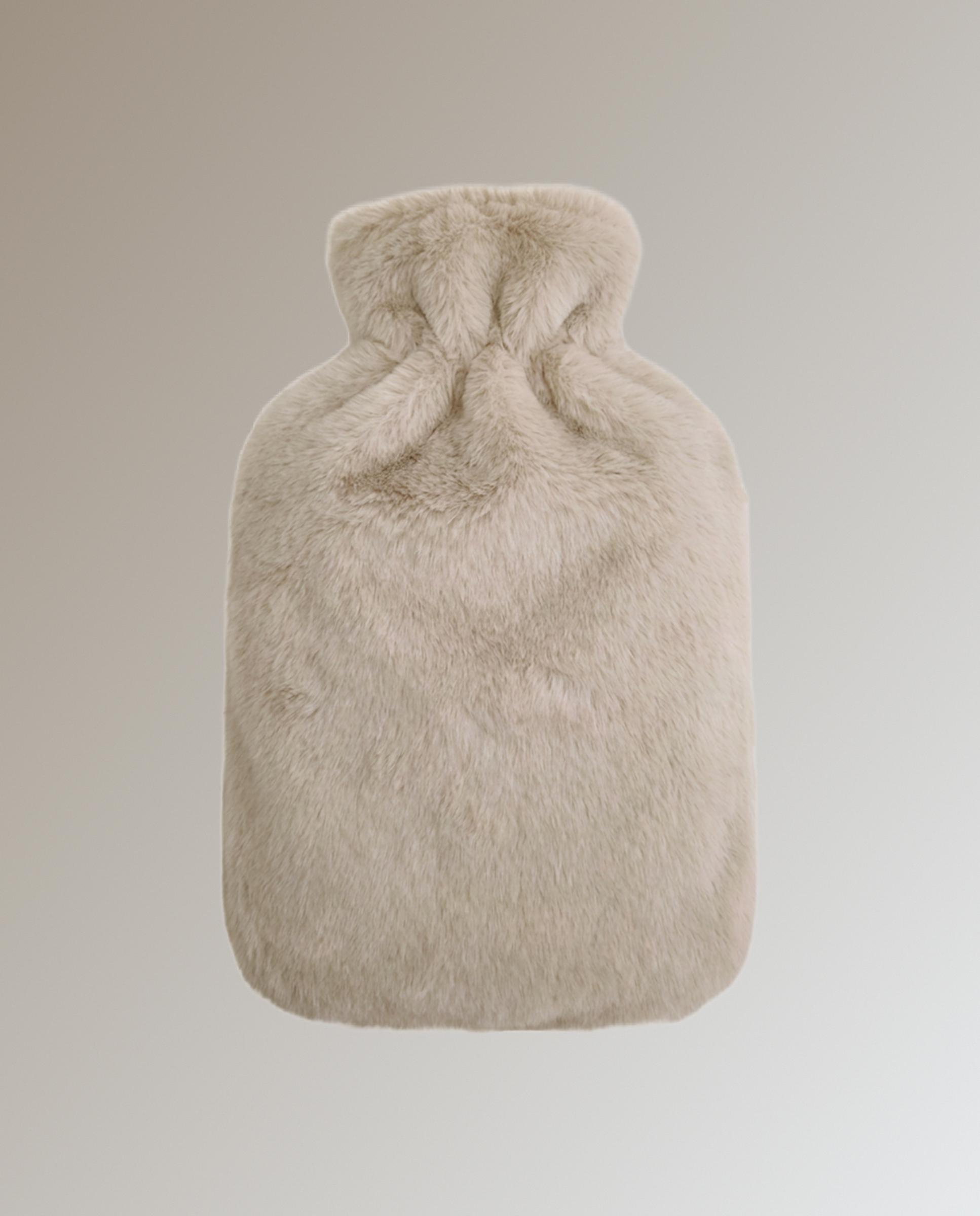Bolsa agua caliente con forro pelo - Beige Beige-5