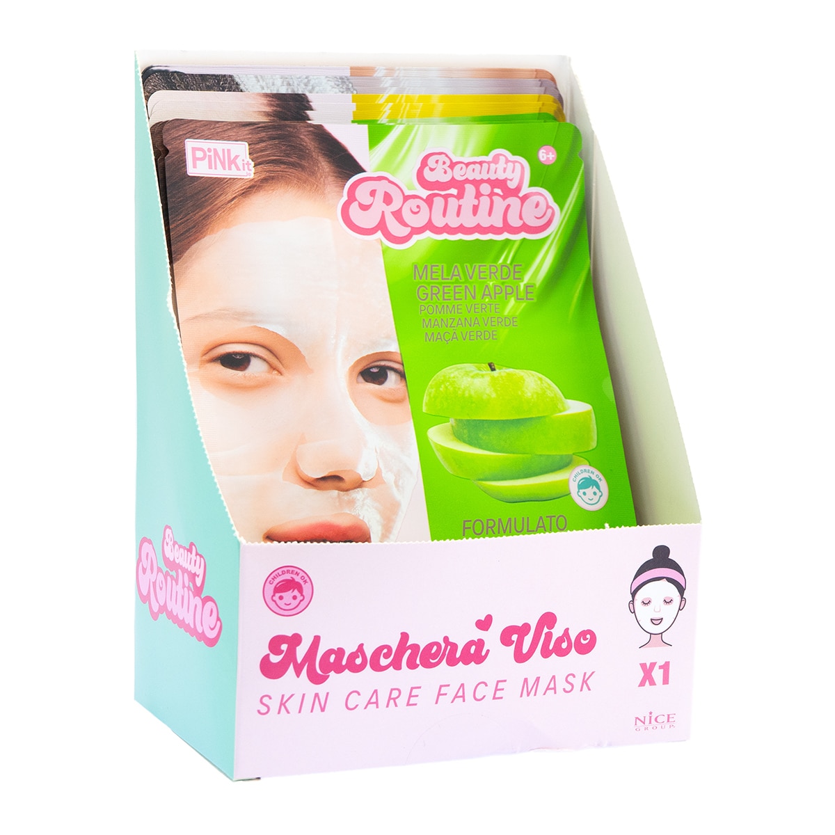 Mascarilla Facial de Frutas Beautty Routine Nice 2