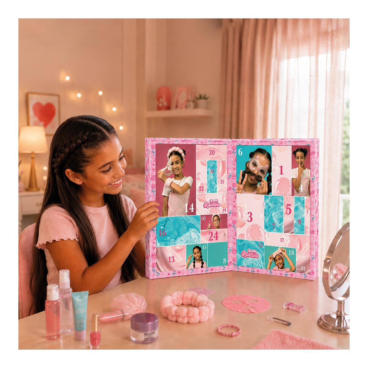 Imagen 3 de Kit de maquillaje 24 días de belleza Beauty Routine