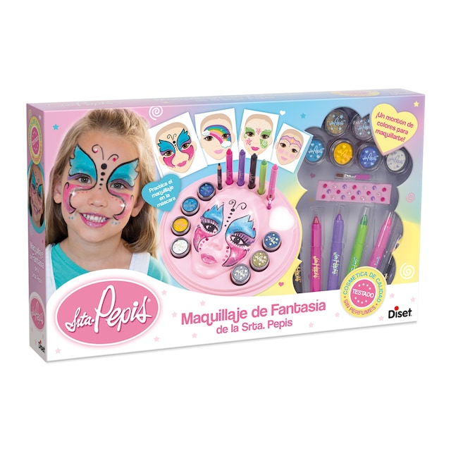 Maquillaje de fantasía de la srta. Pepis