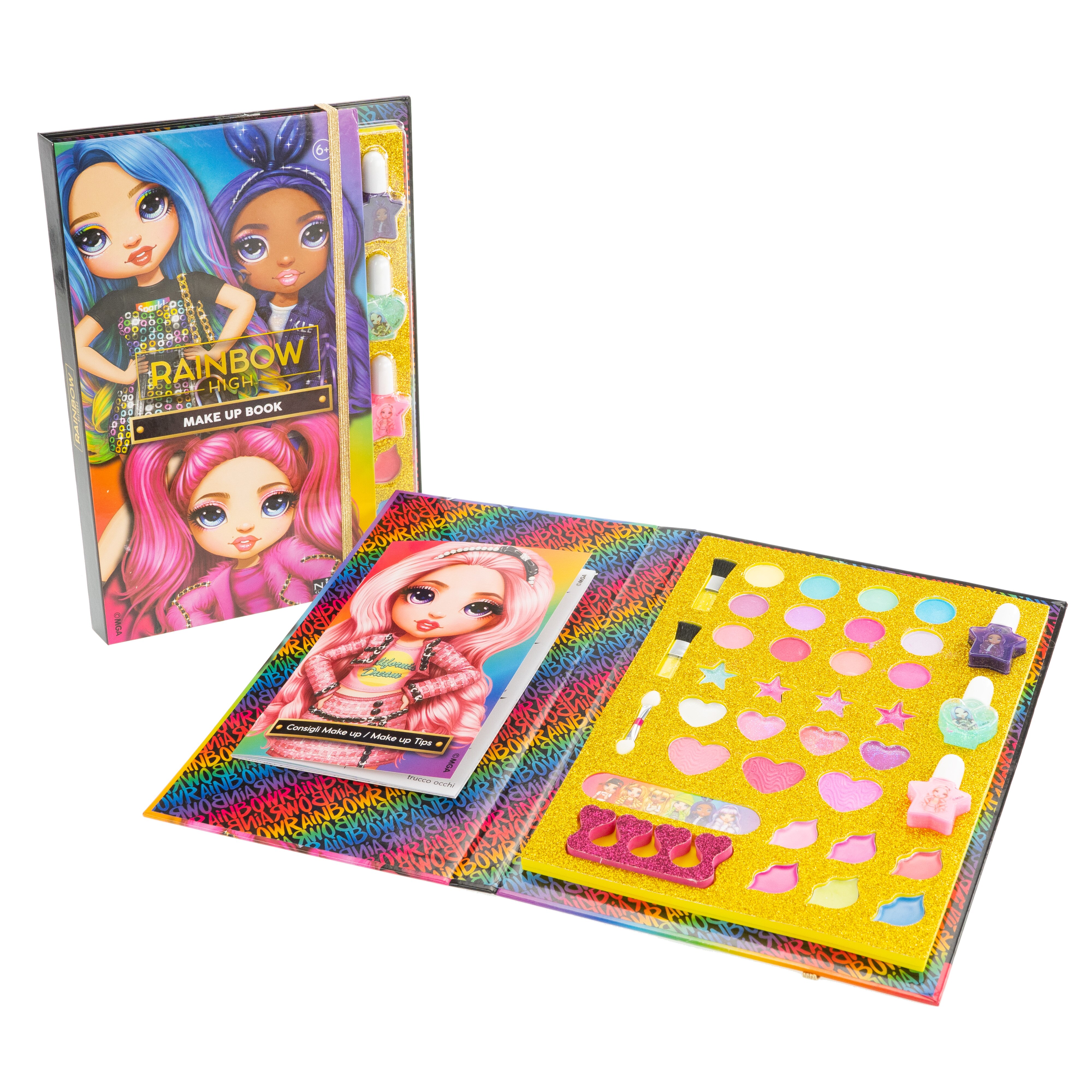 Libro maquillaje Rainbow High 2