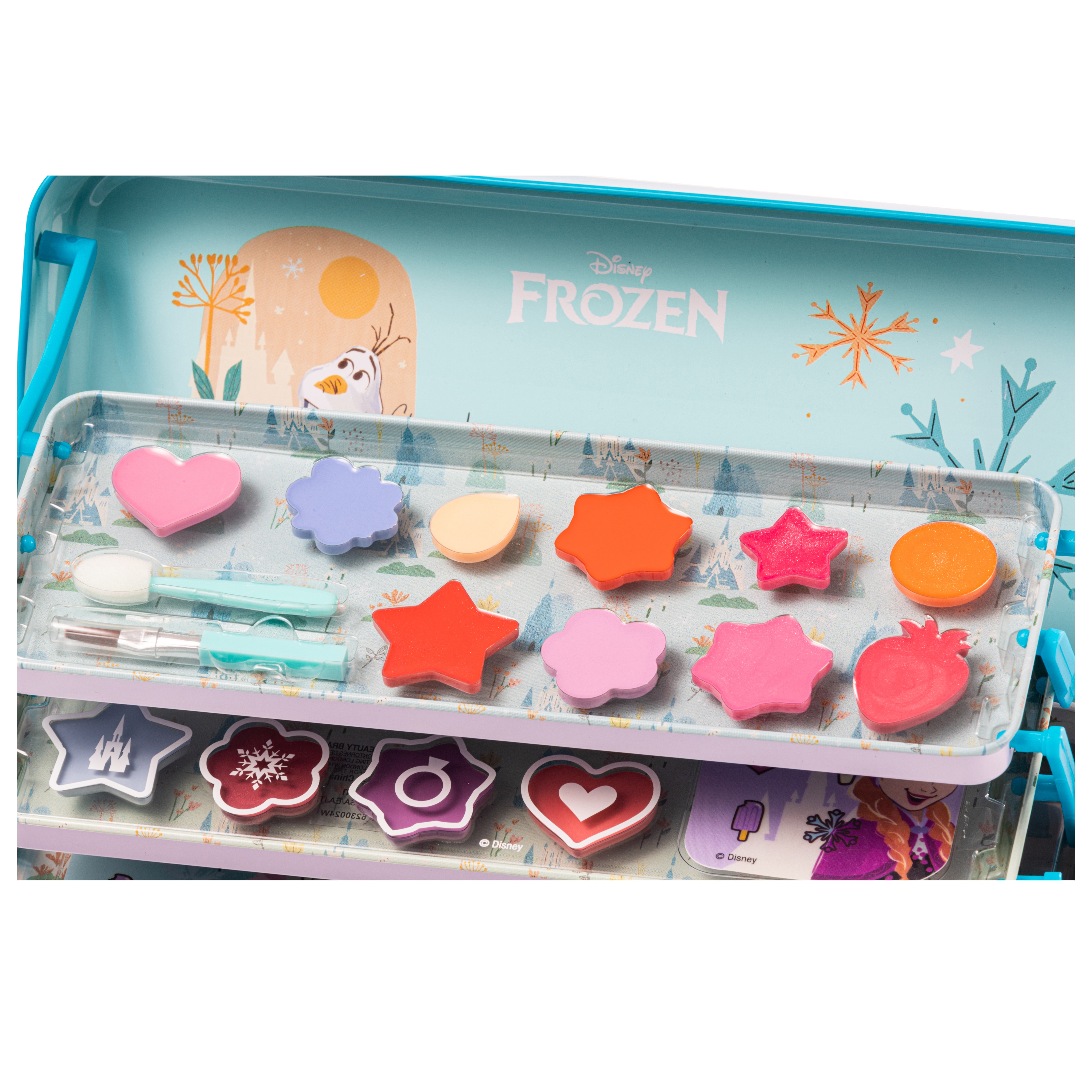 Caja de Maquillaje 3 pisos Frozen 2 Lip Smacker 5