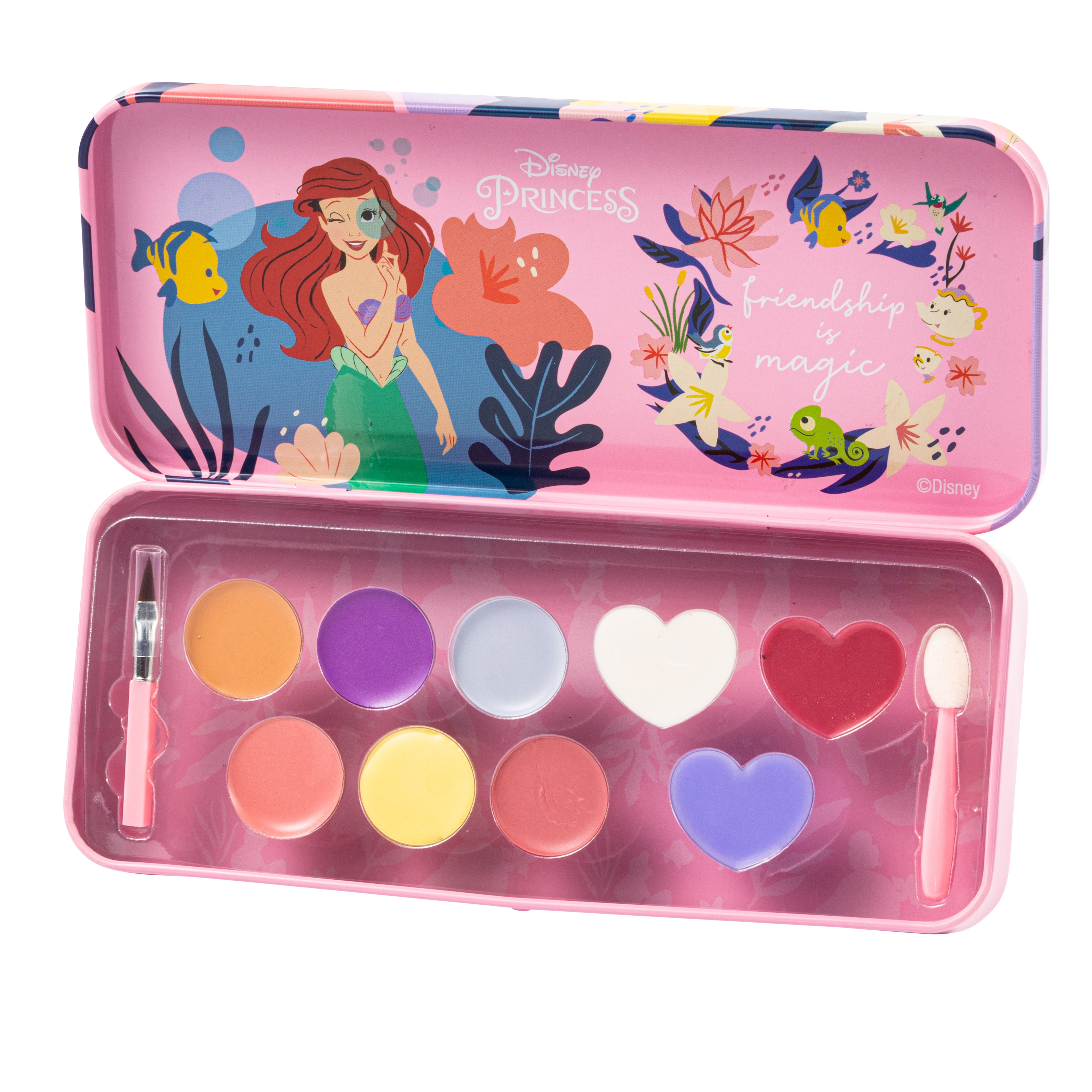 Caja de Maquillaje Princess Enchanting Destinations Lip & Face Tin Lip Smacker 3