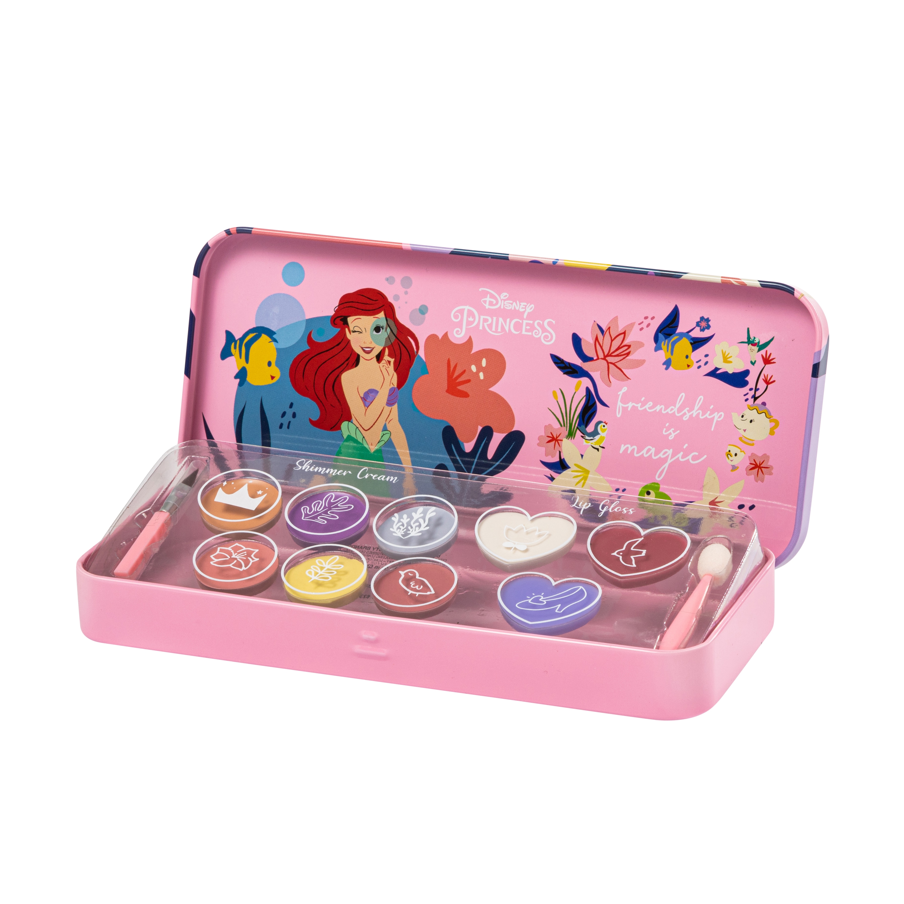 Caja de Maquillaje Princess Enchanting Destinations Lip & Face Tin Lip Smacker 4