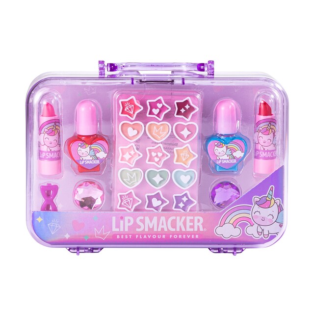 Mini Maletín de Maquillaje Neon Purple Lip Smacker