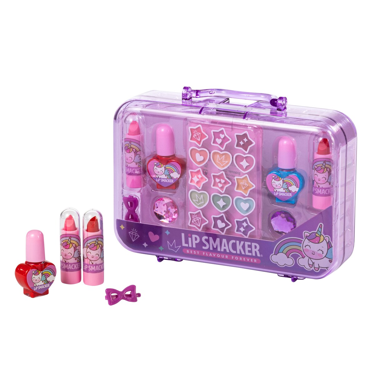 Mini Maletín de Maquillaje Neon Purple Lip Smacker 3