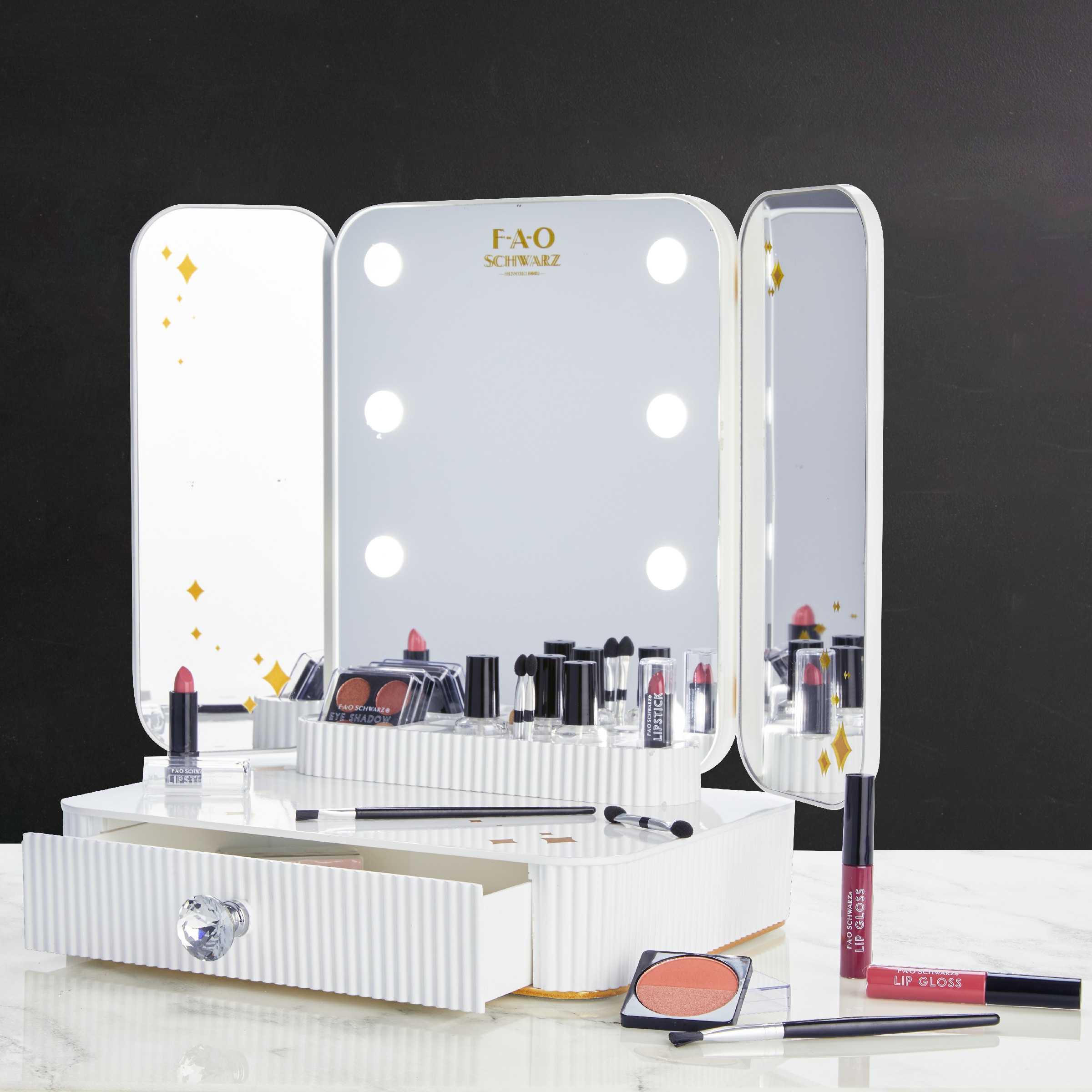 Estudio de maquillaje 24 piezas F.A.O. Schwarz 5