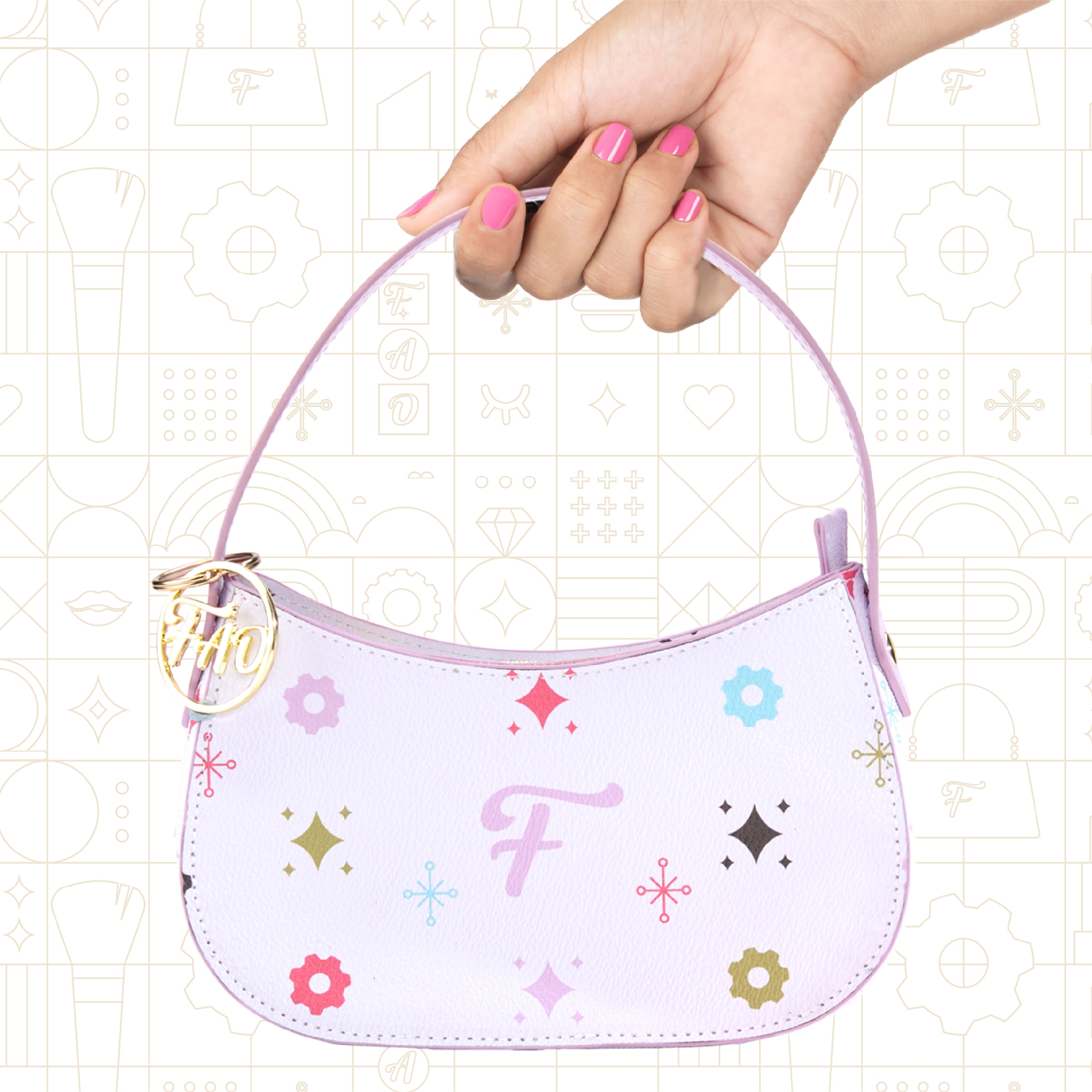 Conjunto de bolsa de glamour SOHO F.A.O. Schwarz 2
