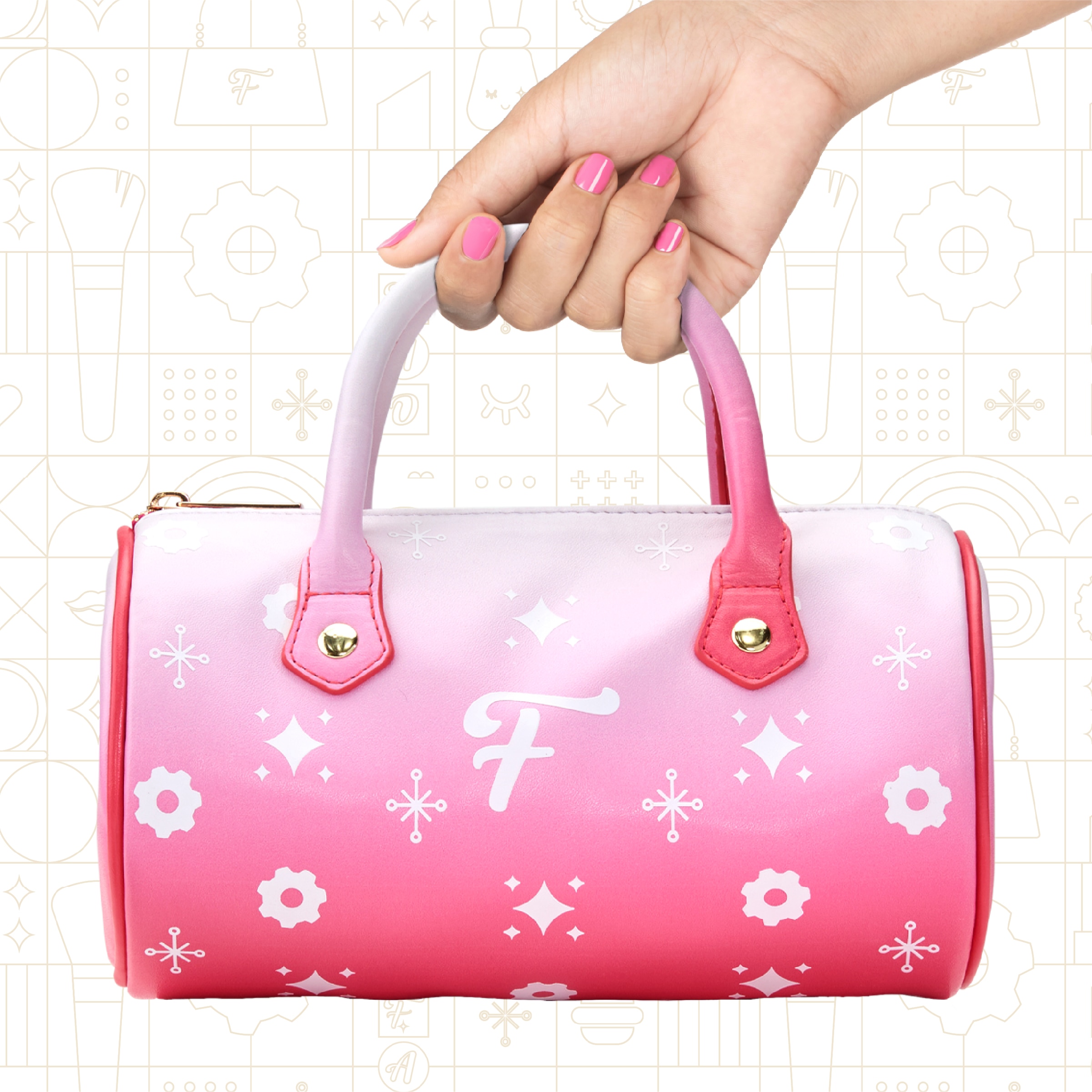 Conjunto de bolsa de glamour Madison Ave. F.A.O. Schwarz 2