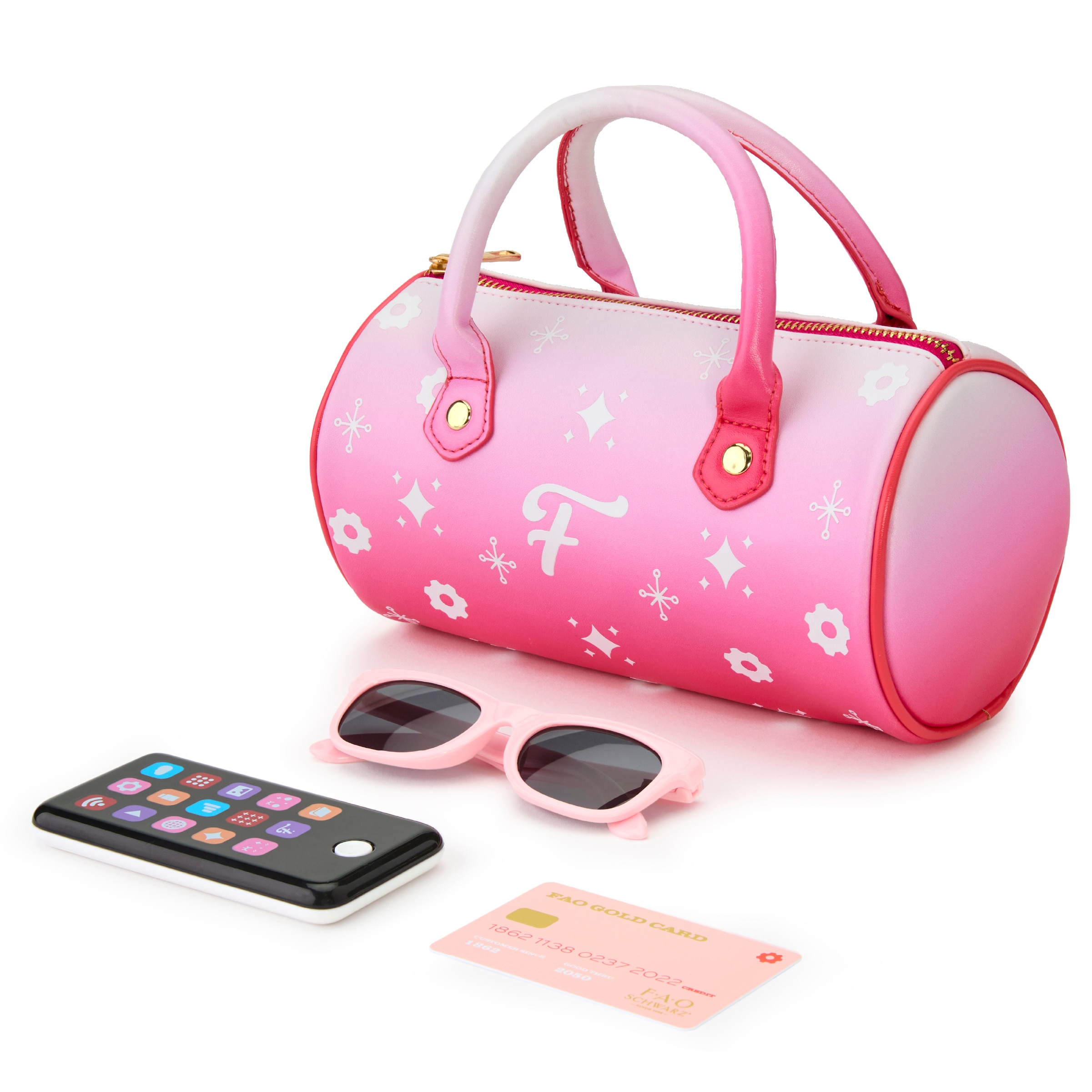 Conjunto de bolsa de glamour Madison Ave. F.A.O. Schwarz 4