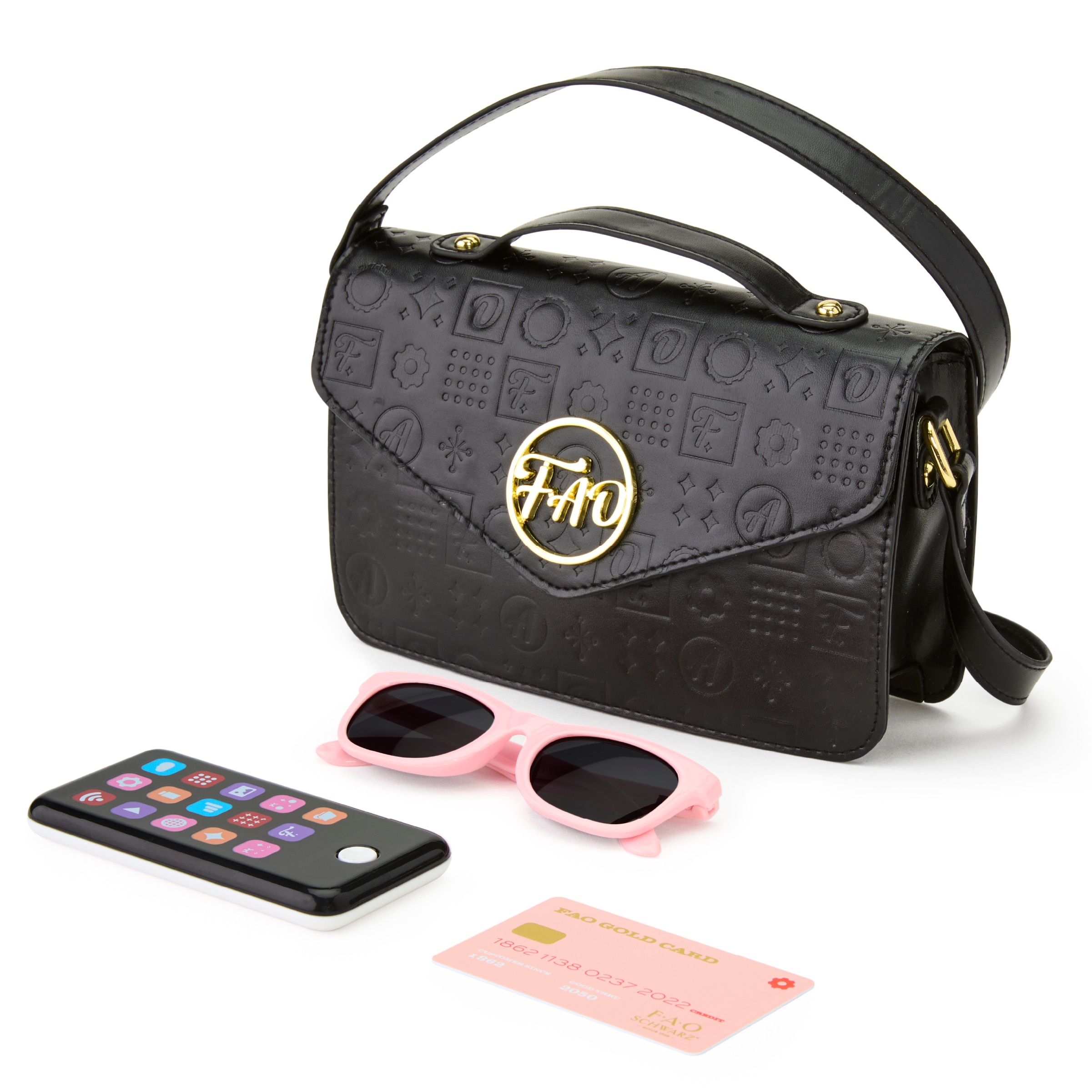 Conjunto de bolsa de glamour Fifth Ave. F.A.O. Schwarz 4