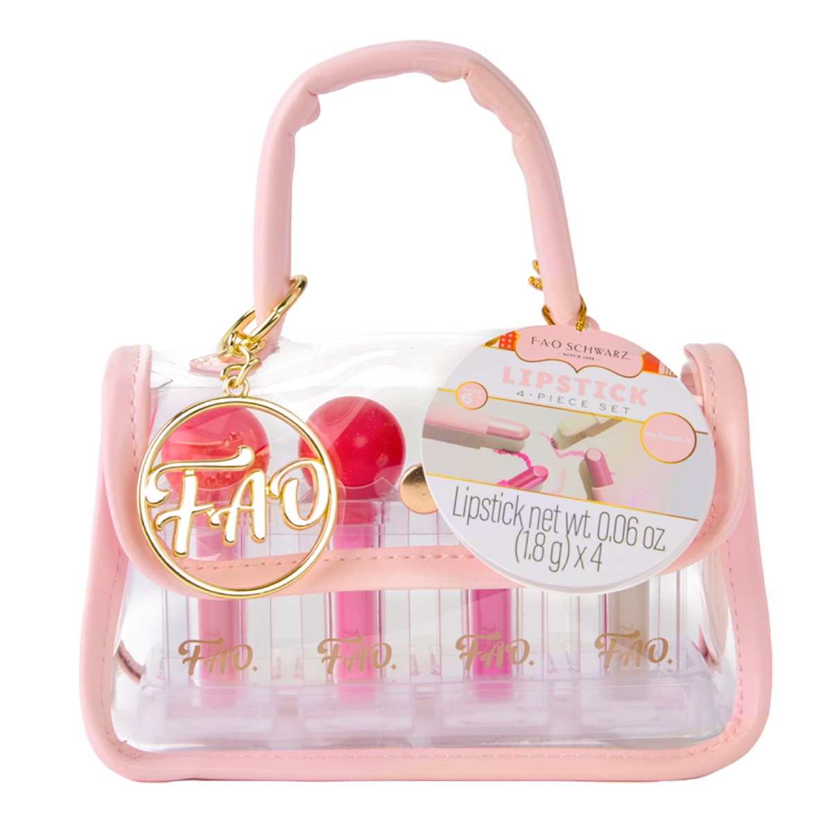 Imagen 0 de Esmalte de uñas 4 piezas F.A.O. Schwarz