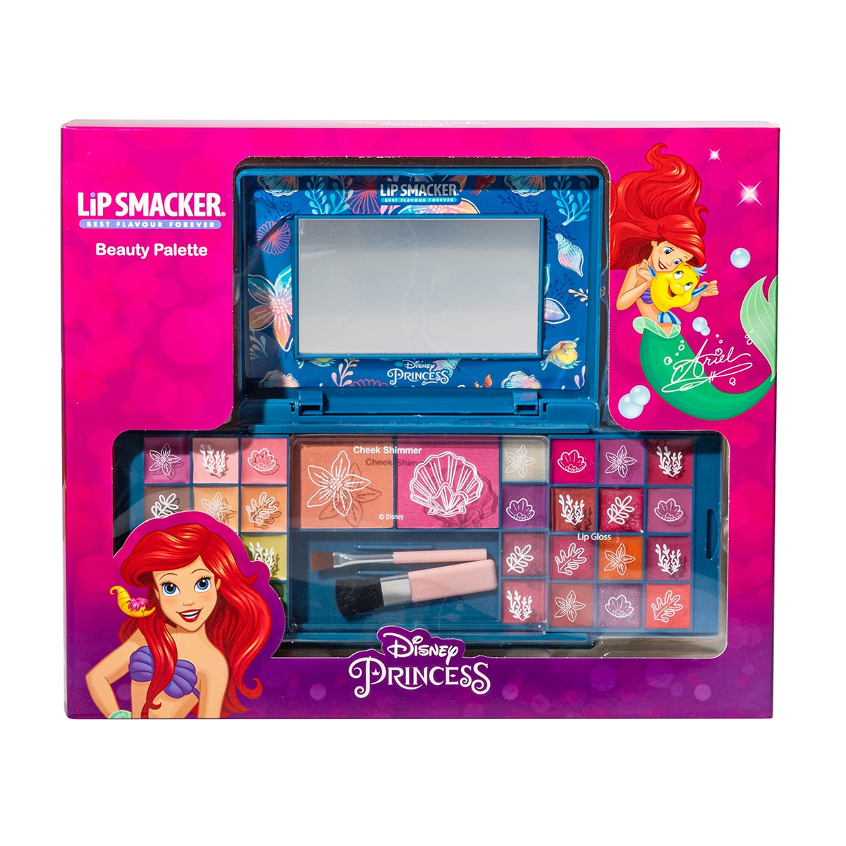 Imagen 0 de Paleta De Mauillaje Lip Smacker Disney Ariel