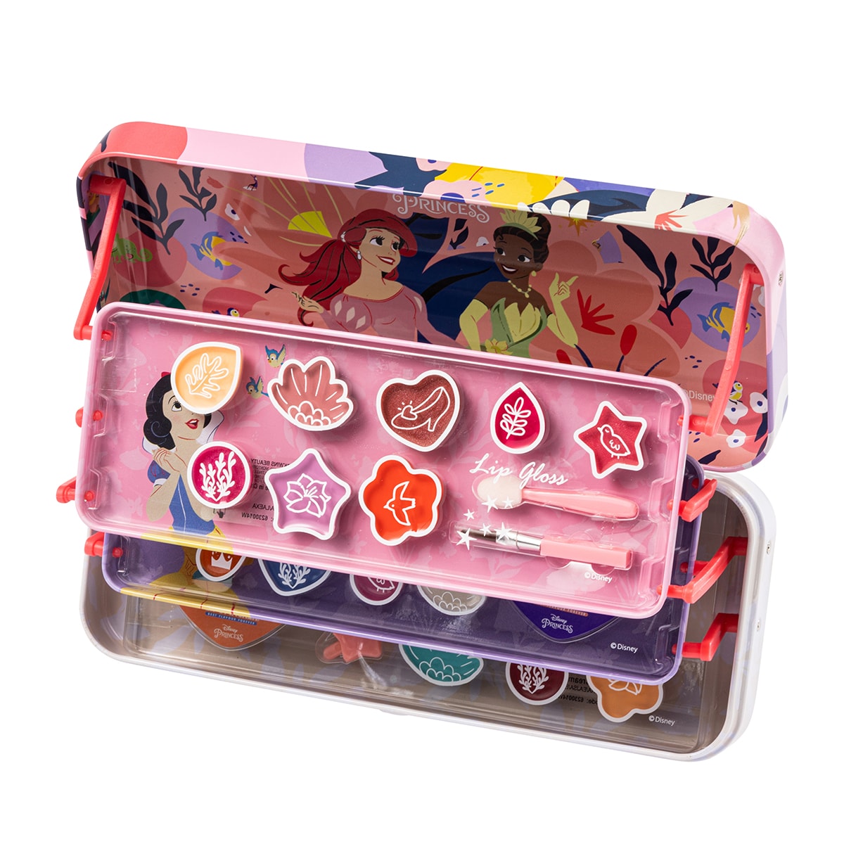 Estuche de maquillaje Triple Layer Beauty Tin - Princesas 2