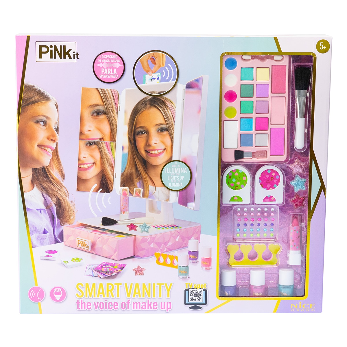 Pink It – Espejo interactivo Smart Vanity Pink It.