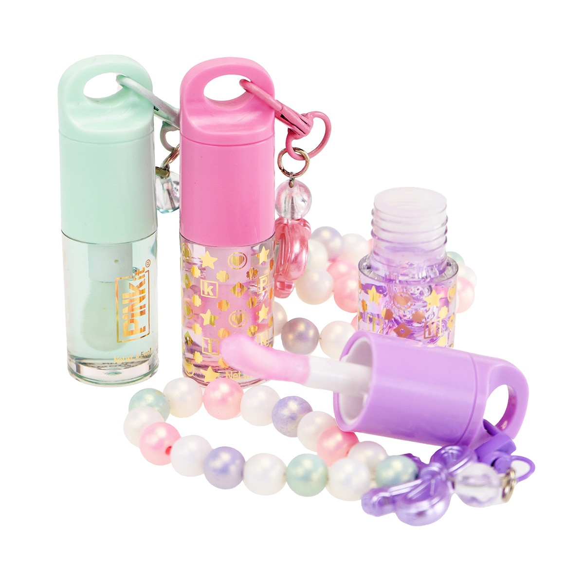 Imagen 0 de Llavero con Brillo de Labios Pink it Nice