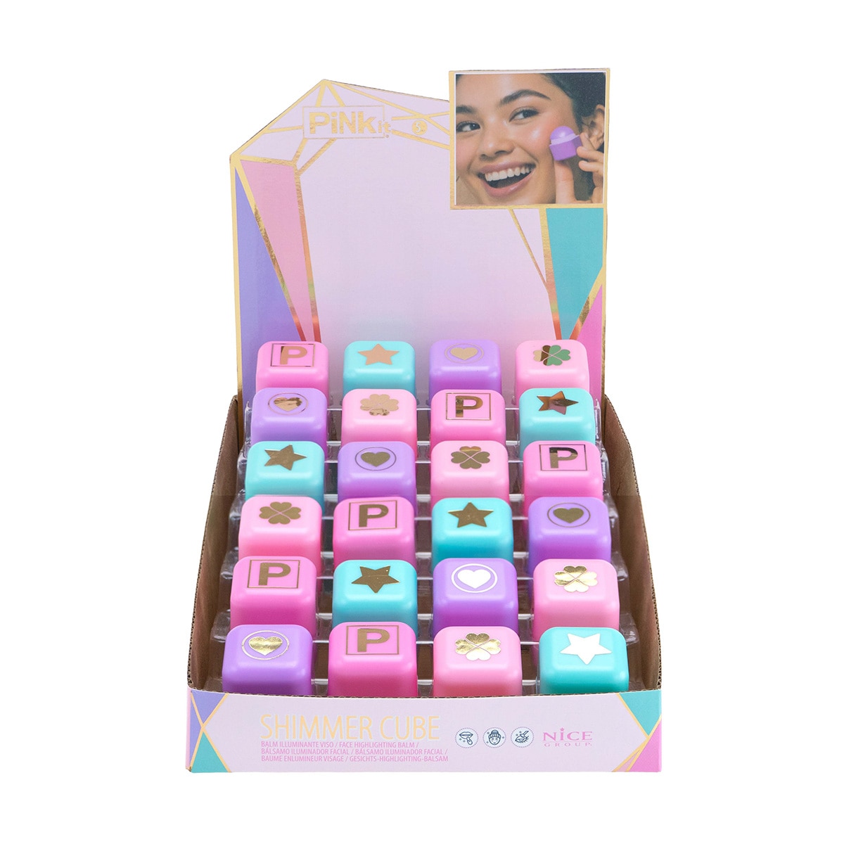 Cubo de Cera Luminosa Pink it Nice 2
