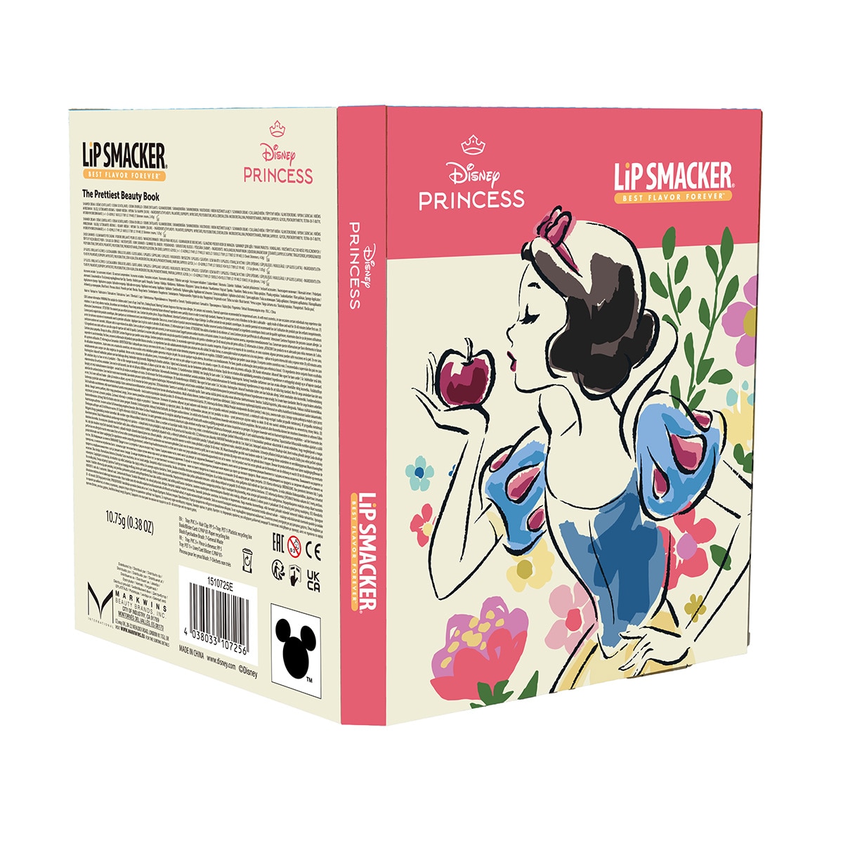 Libro de maquillaje infantil Snow White The Prettiest Beauty Book Blancanieves Lip Smacker modelos surtidos 3