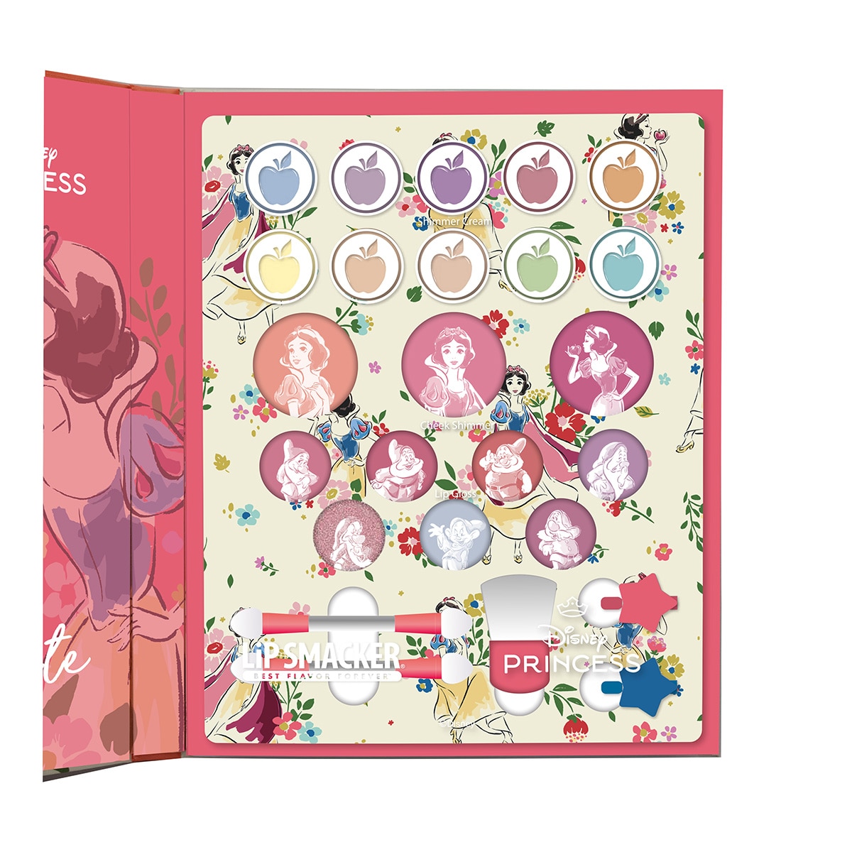 Libro de maquillaje infantil Snow White The Prettiest Beauty Book Blancanieves Lip Smacker modelos surtidos 4