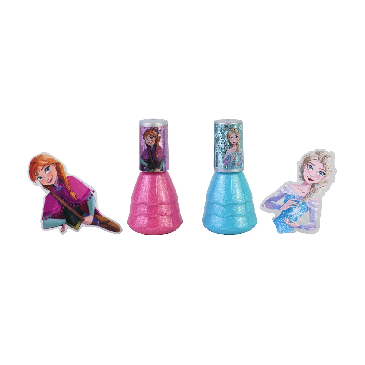 Set de esmaltes de uñas infantil Frozen Nail Polish Duo Set Elsa & Anna Frozen Lip Smacker modelos surtidos 2