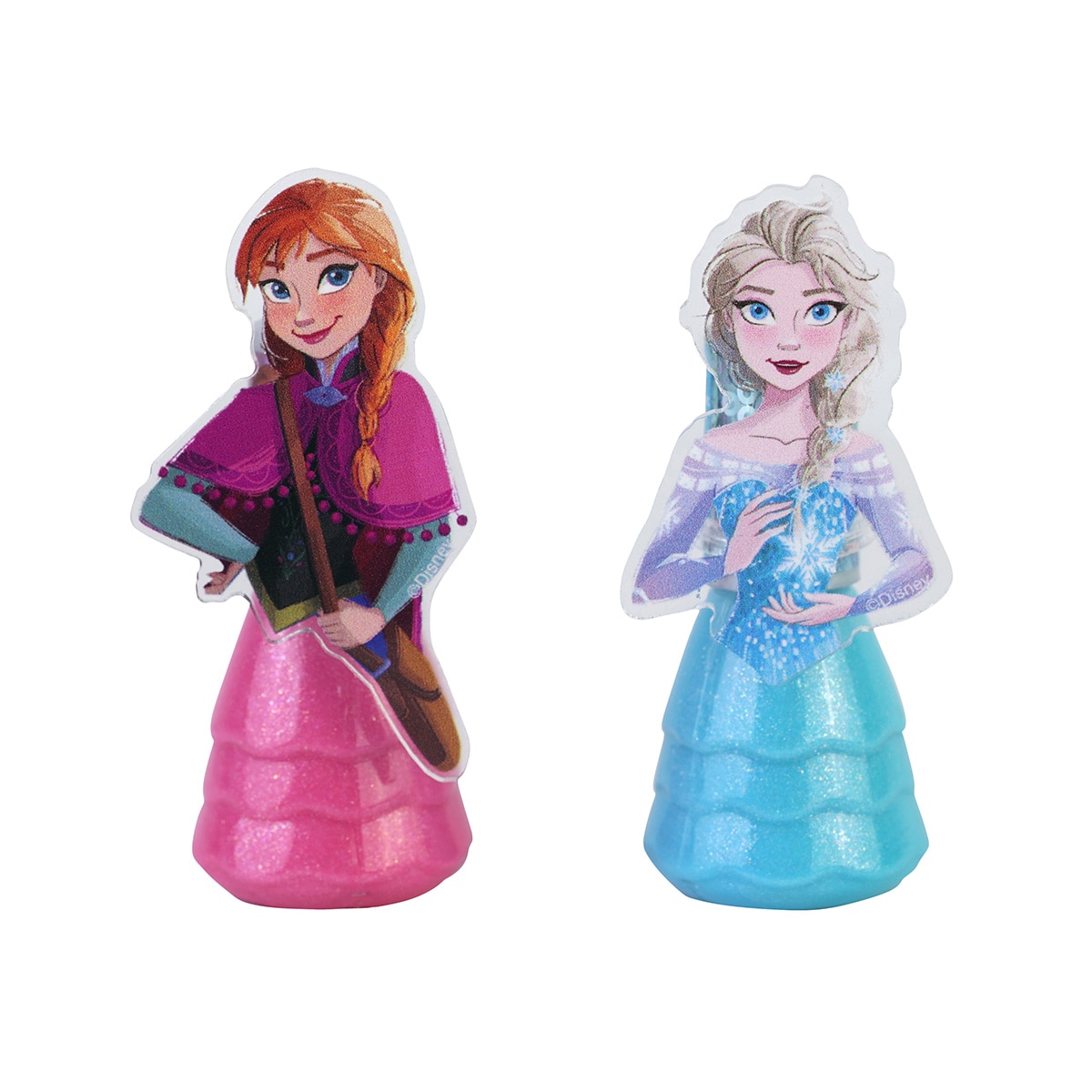 Set de esmaltes de uñas infantil Frozen Nail Polish Duo Set Elsa & Anna Frozen Lip Smacker modelos surtidos 3