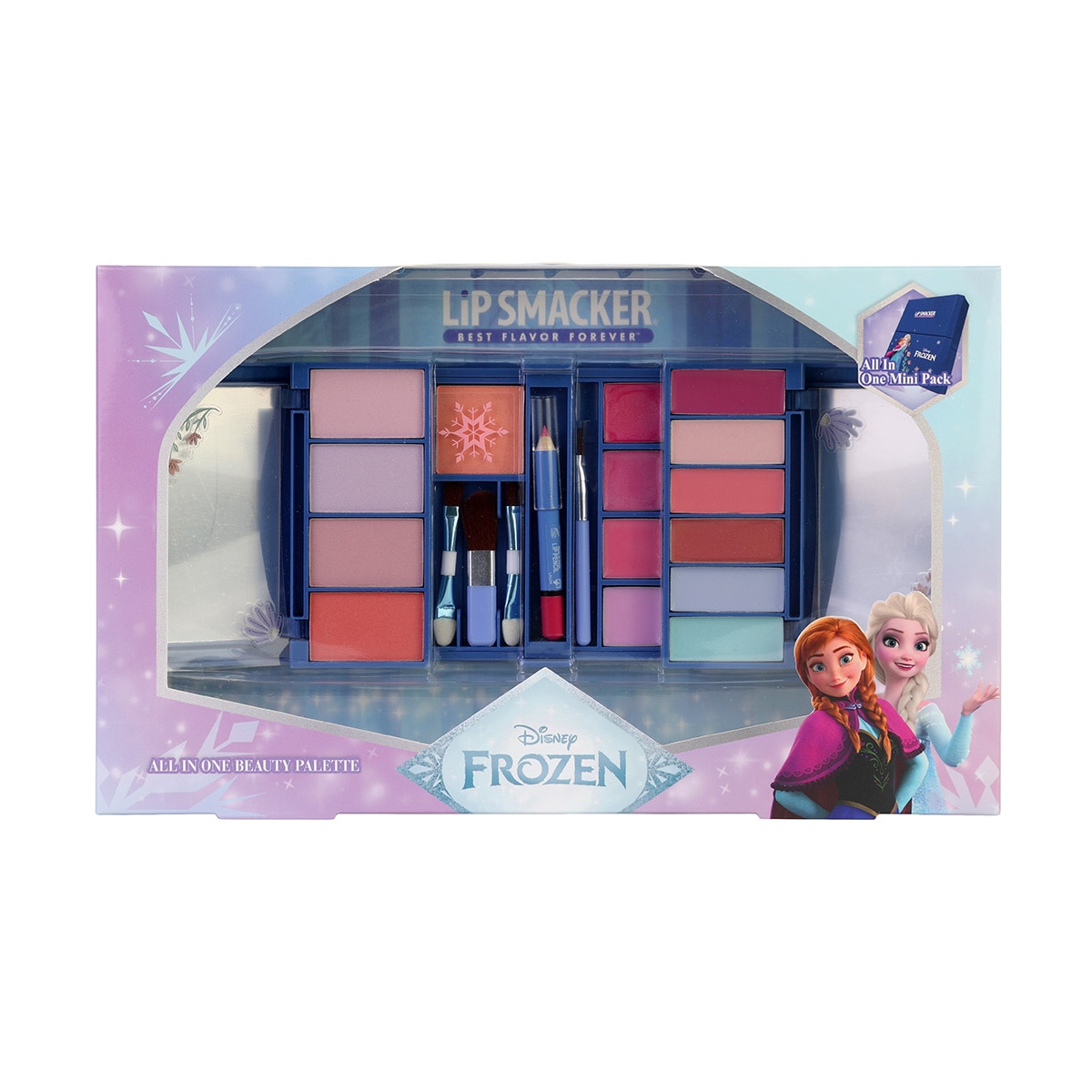 Imagen 1 de Paleta de maquillaje infantil Frozen All In One Beauty Palette Frozen Lip Smacker modelos surtidos