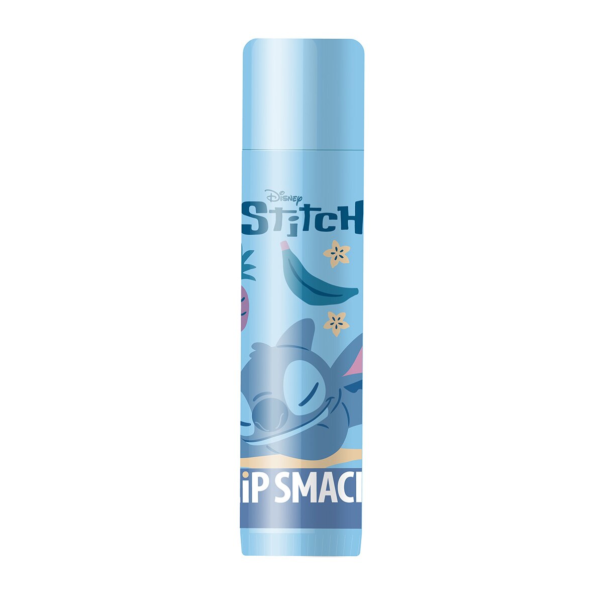 Neceser con 4 bálsamos labiales Lip balm Beauty Case Stitch Lip Smacker modelos surtidos 6