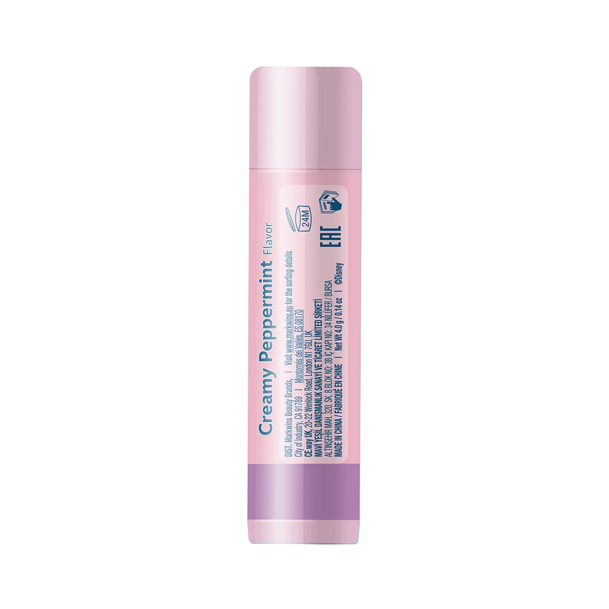 Neceser con 4 bálsamos labiales Lip balm Beauty Case Stitch Lip Smacker modelos surtidos 9