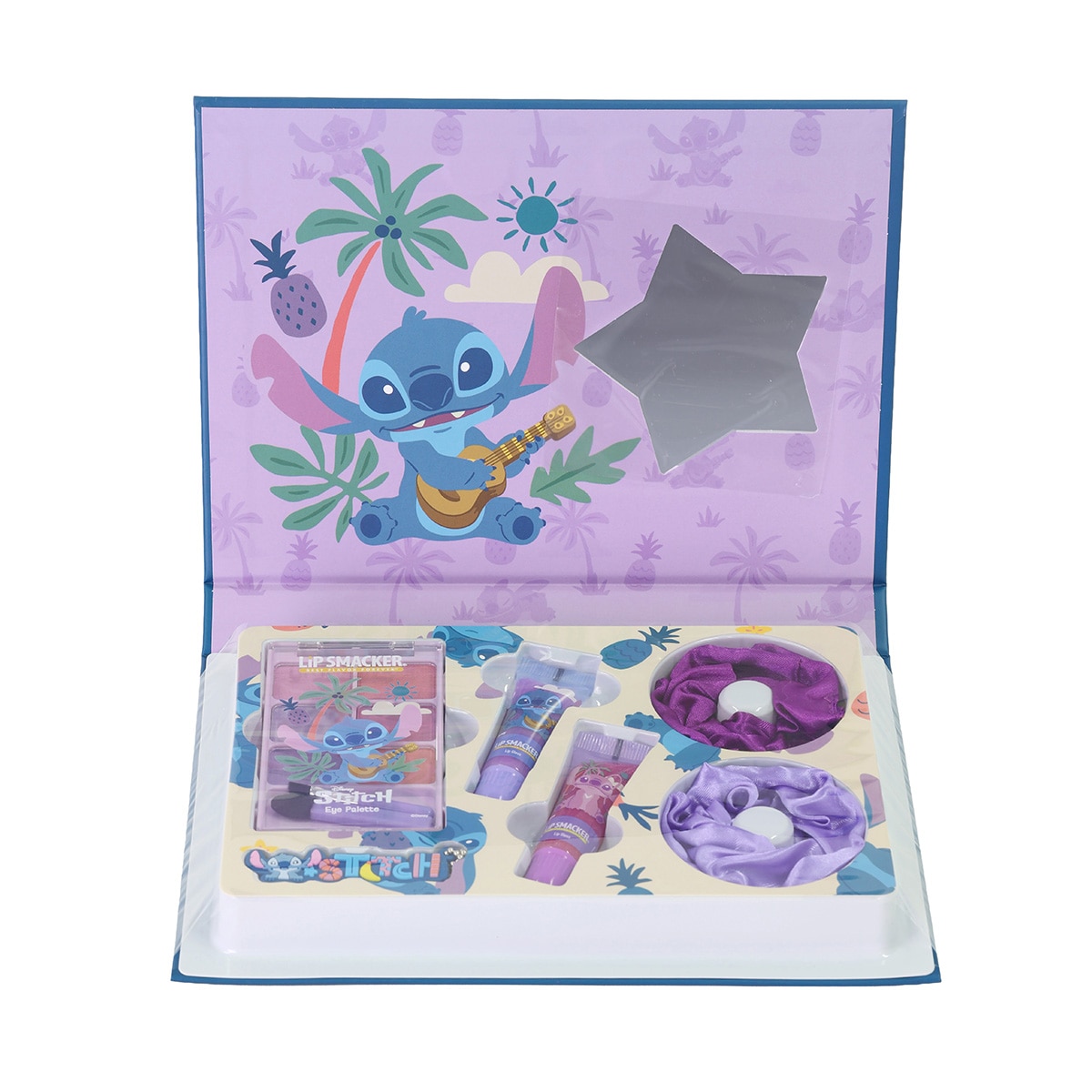 Imagen 2 de Libro de maquillaje infantil Stitch Gift box set Stitch Lip Smacker modelos surtidos