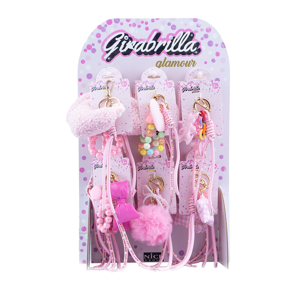 Imagen 0 de Llavero Girabrilla Glam Colection Nice
