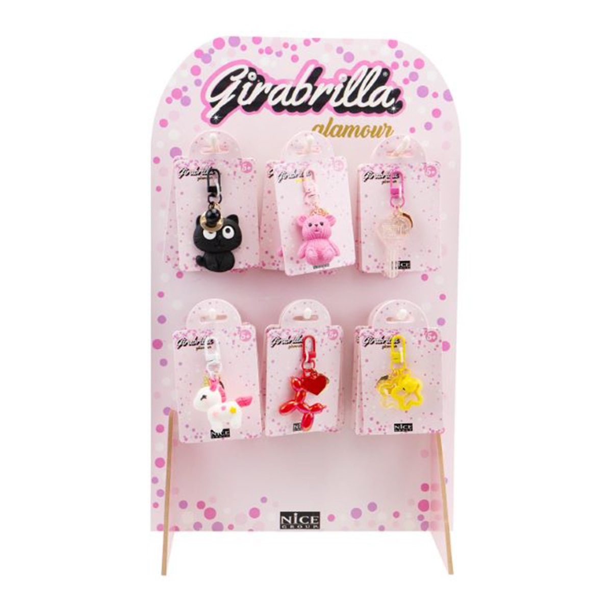 Imagen 0 de Llavero Girabrilla Glam Colection Nice