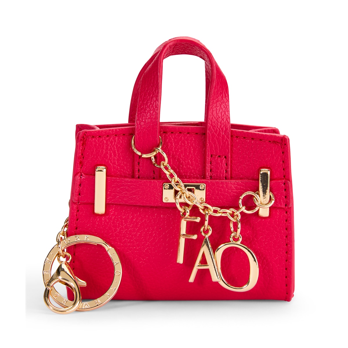 Mini bolso de mano con hebilla F.A.O. Schwarz 4