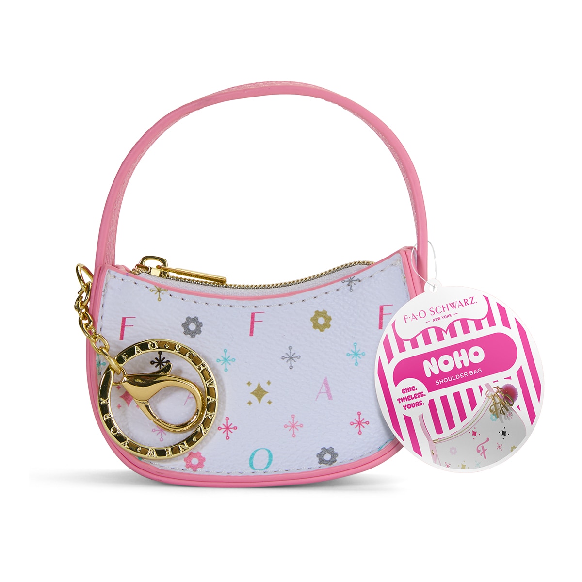 Mini bolso de hombro F.A.O. Schwarz 5