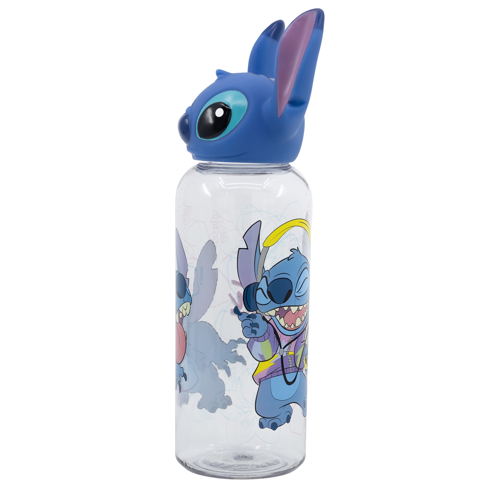 Botella Ecozen 3D Stitch Flowers Disney Stor 3