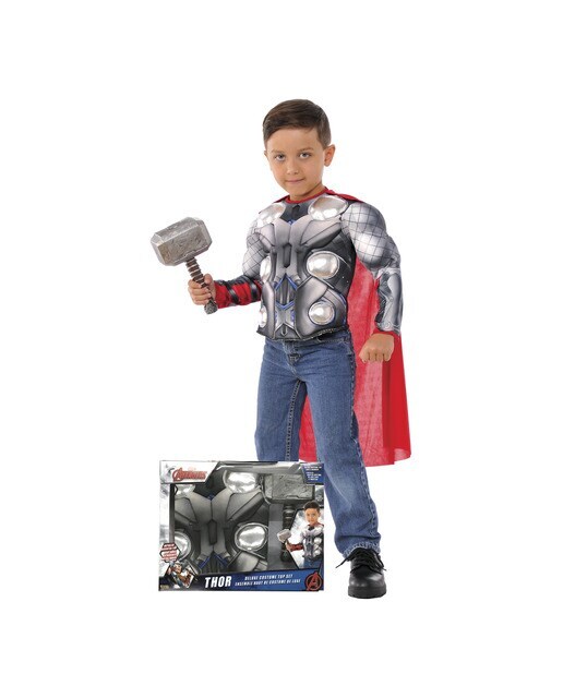 Disfraz infantil en caja Thor Los Vengadores Rubies