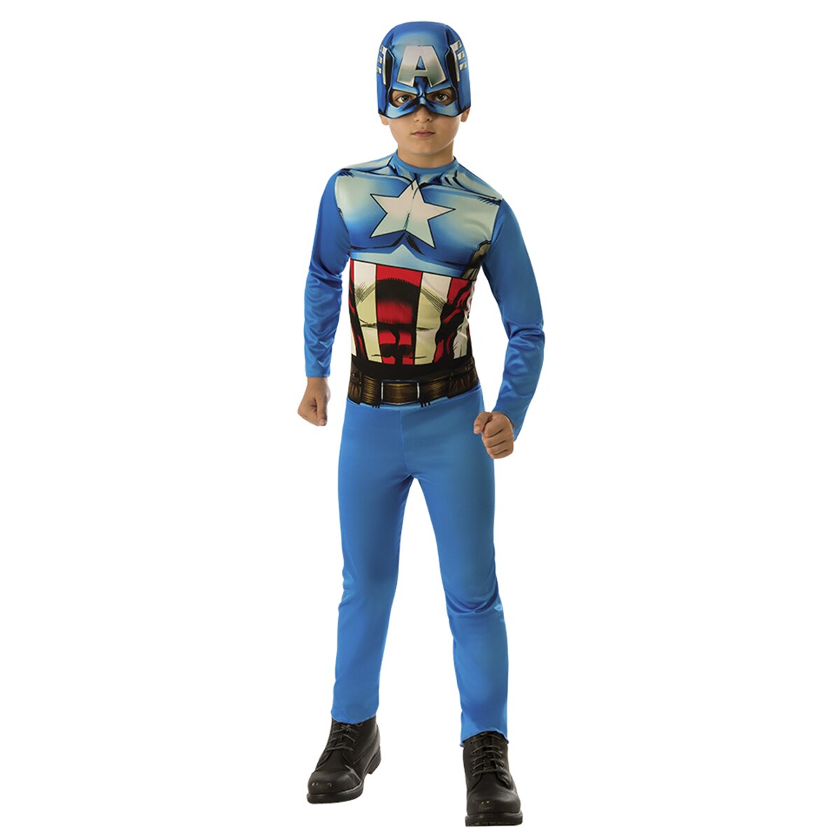 Disfraz Infantil Capitán América Opp Los Vengadores Marvel Disney 1