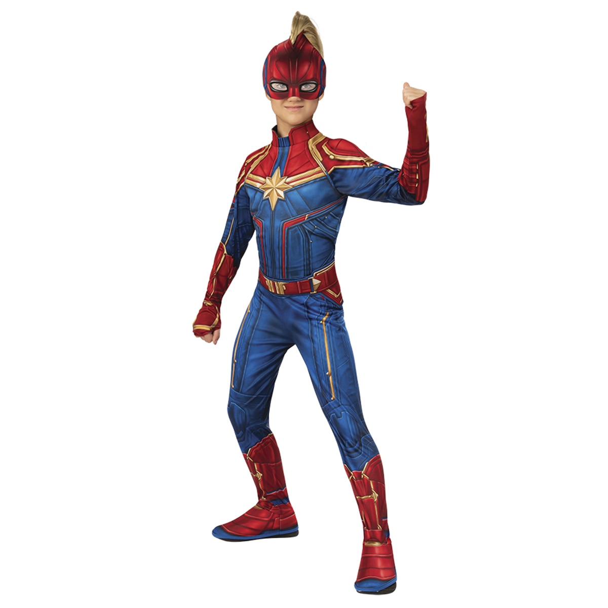 Disfraz infantil Capitana Marvel Classic Rubies 1