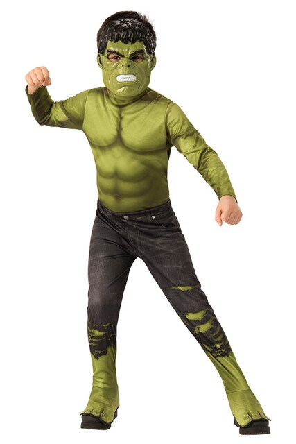 Disfraz infantil Hulk Endgame Classic Los Vengadores Rubies